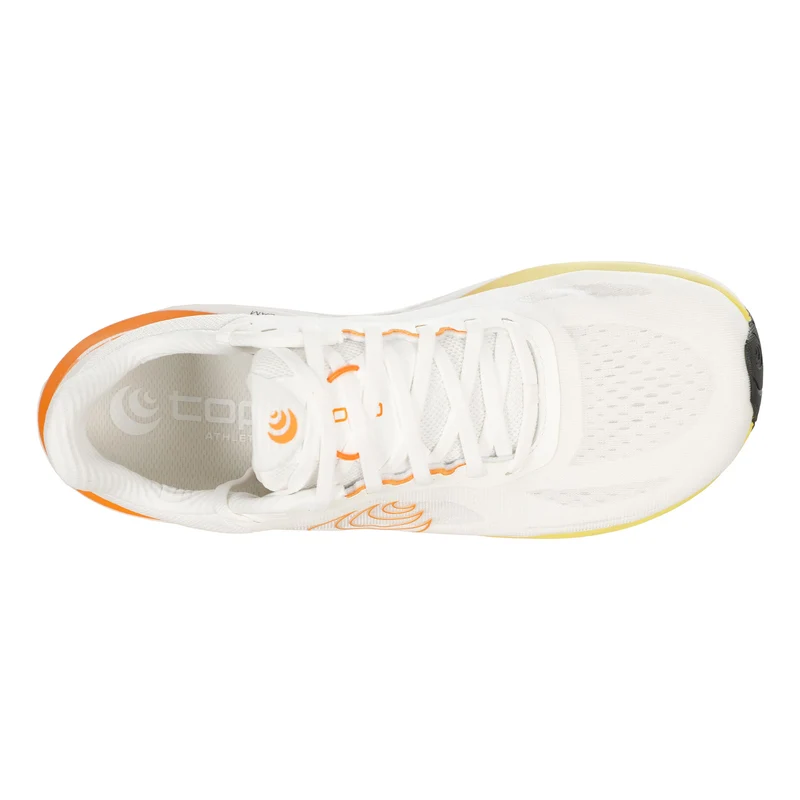 Ultrafly 6 Chaussure de running avec stabilisateurs Hommes - blanc, orange