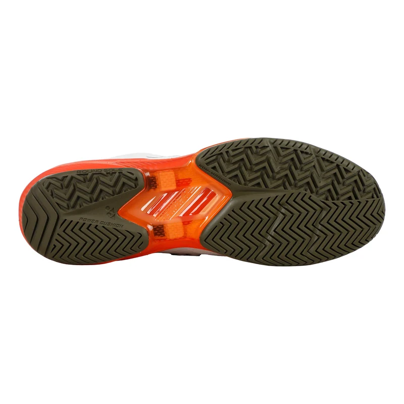 Power cushion AD Accel Chaussures toutes surfaces Hommes - blanc, orange