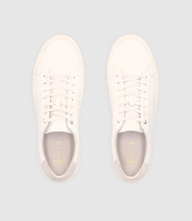 Chaussures sneakers avec logo blanches