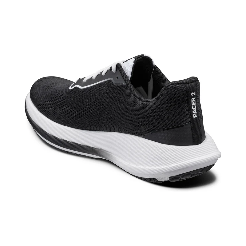 PACER 2 W Chaussure de running sans stabilisateurs Femmes - noir, blanc