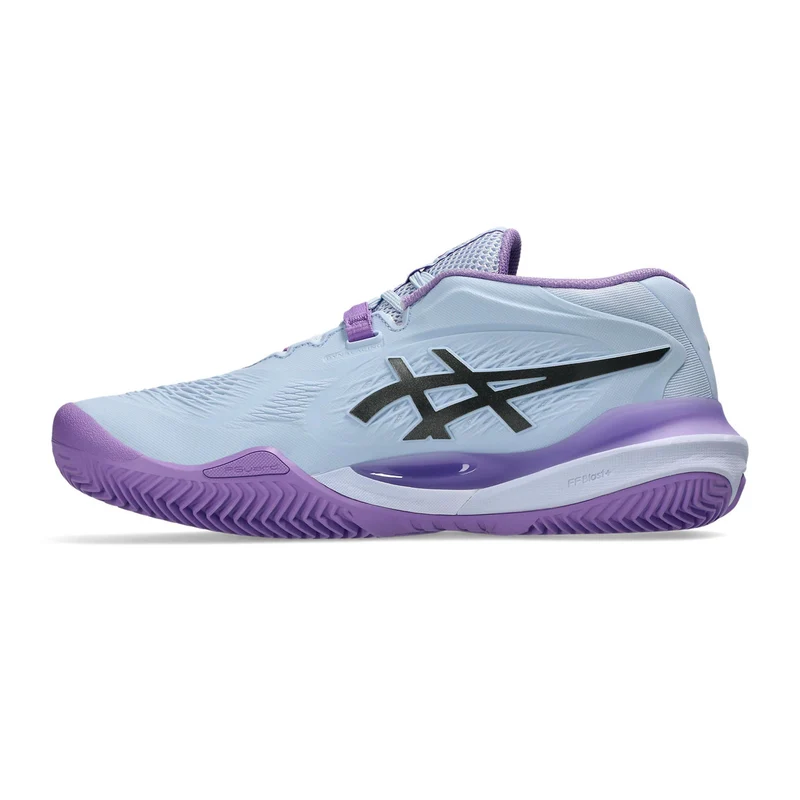 Gel-Resolution X Night Energy Chaussure terre battue Femmes - bleu clair, lilas