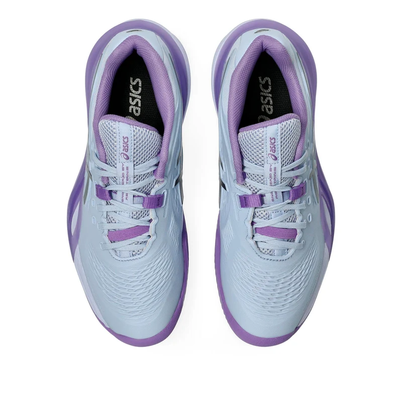 Gel-Resolution X Night Energy Chaussure terre battue Femmes - bleu clair, lilas