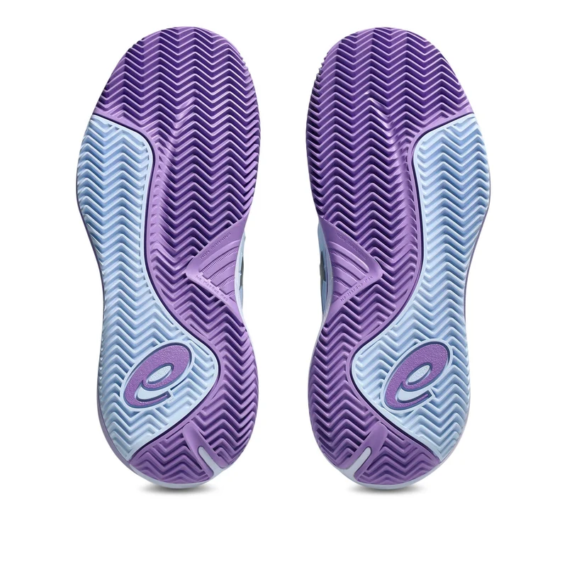 Gel-Resolution X Night Energy Chaussure terre battue Femmes - bleu clair, lilas