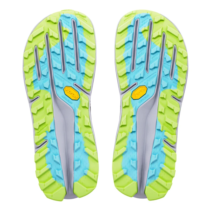 Olympus 275 Hilo Chaussure trail Femmes - blanc, jaune lemon