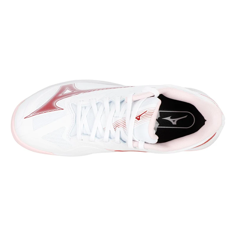 Wave Exceed Court Chaussure terre battue Femmes - blanc, baie