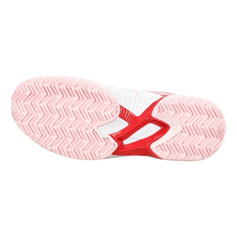 Wave Exceed Court Chaussure terre battue Femmes - blanc, baie