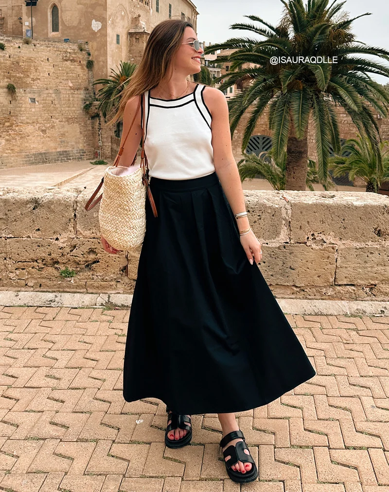Mules Noires Modernes avec Bride en H et Fermeture Scratch ? Confort Urbain