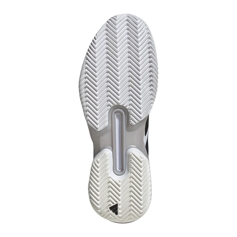 adizero Ubersonic 5 Chaussure terre battue Hommes - blanc, noir