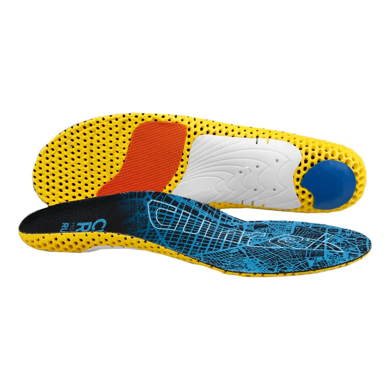 RunPro High Semelle Intérieure-Bleu,Jaune