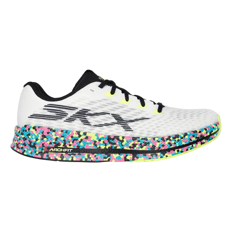 Go Run Razor 5 Chaussure De Running Sans Stabilisateurs Femmes-Blanc,Multicouleur