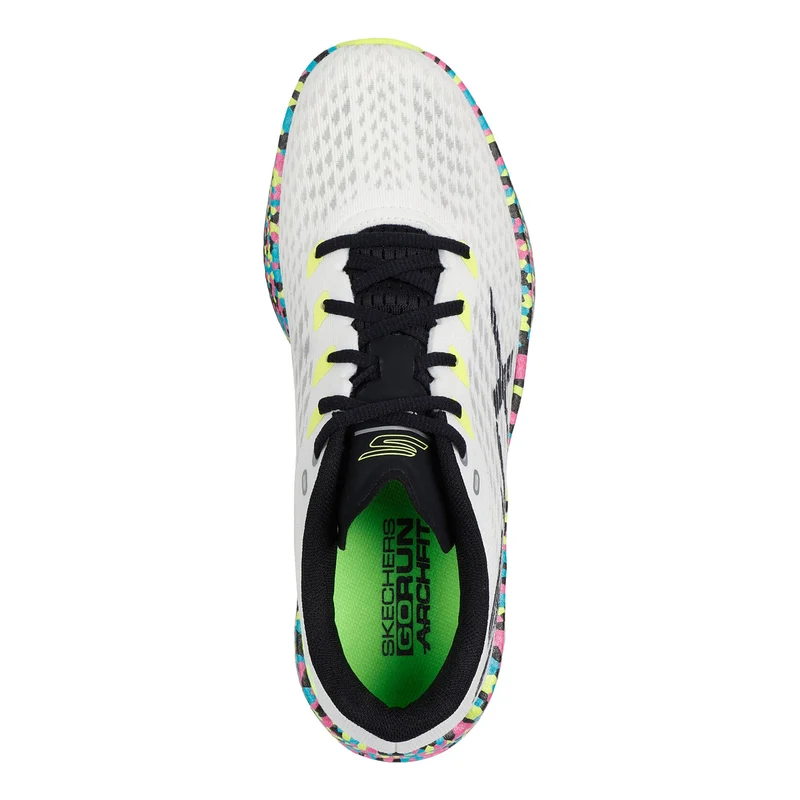 Go Run Razor 5 Chaussure De Running Sans Stabilisateurs Femmes-Blanc,Multicouleur