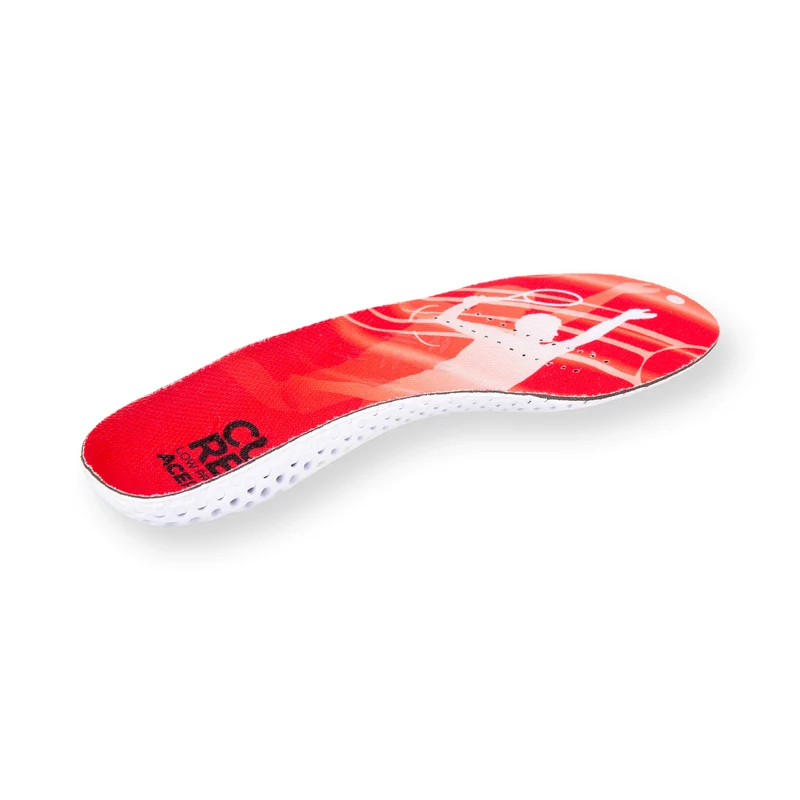 AcePro Low Semelle Intérieure-Rouge,Rouge Foncé