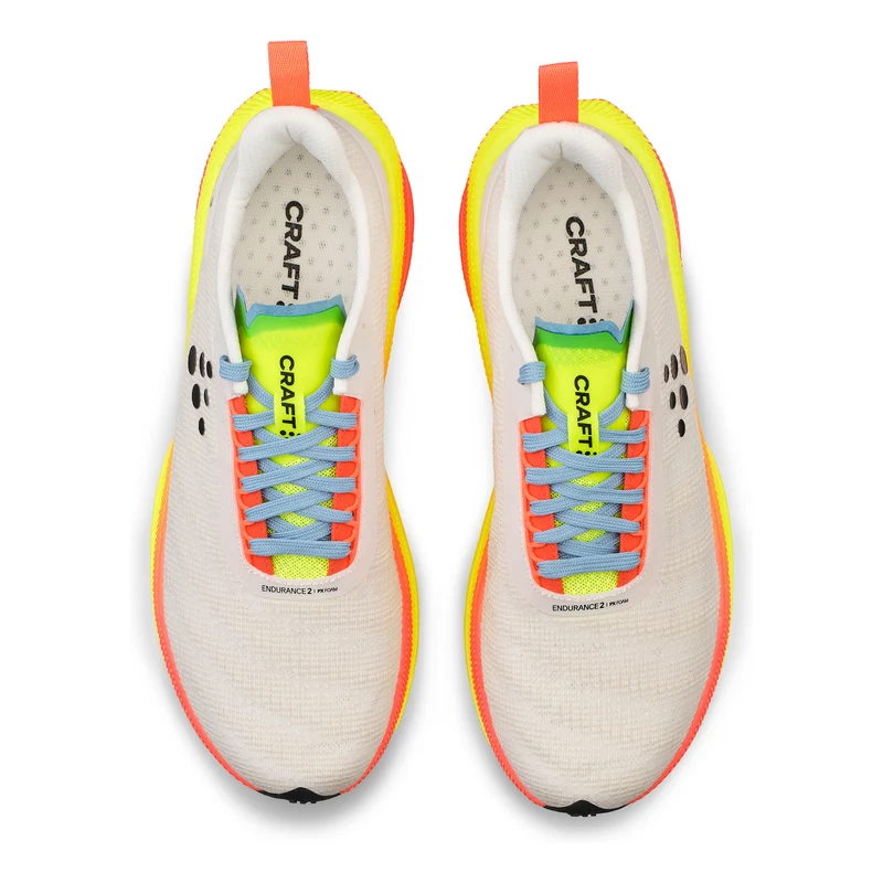 Endurance 2 Chaussure De Running Sans Stabilisateurs Hommes-Blanc