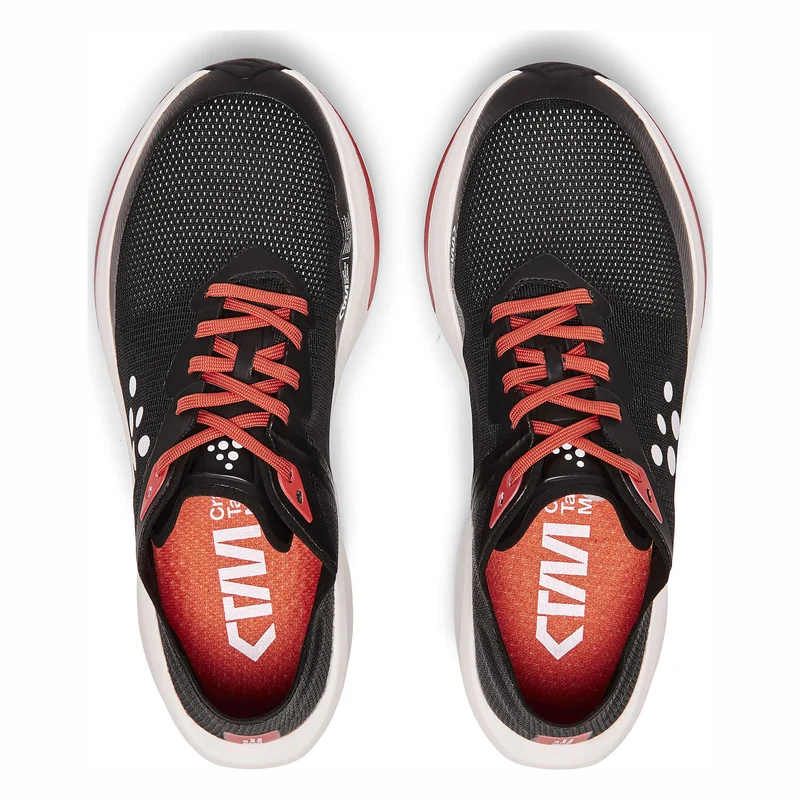 CTM Ultra 3 Chaussure De Running Sans Stabilisateurs Femmes-Noir,Rouge