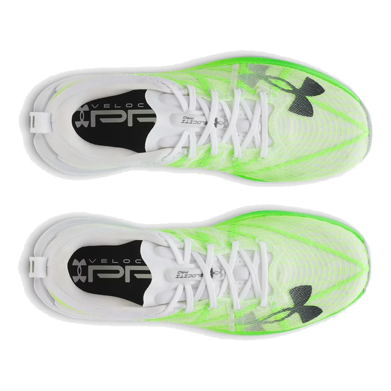 Velociti Pro Chaussure De Compétition-Blanc,Vert Fluo