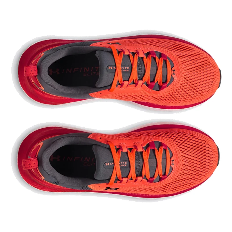 Infinite Elite 2 Chaussure De Running Sans Stabilisateurs Hommes-Rouge,Gris Clair