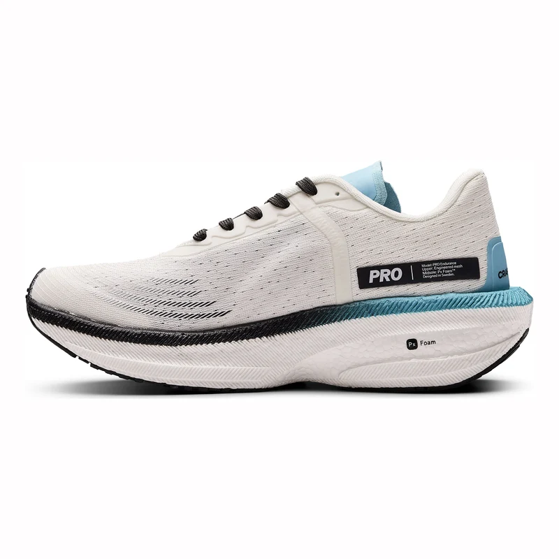 Pro Endur Distance Chaussure De Running Sans Stabilisateurs Femmes-Blanc,Bleu