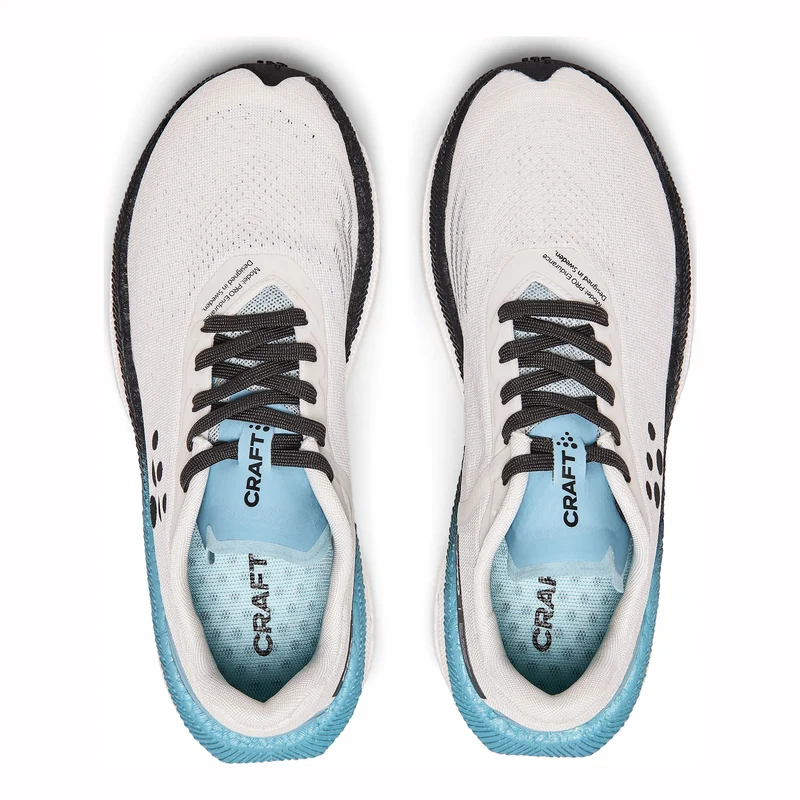 Pro Endur Distance Chaussure De Running Sans Stabilisateurs Femmes-Blanc,Bleu
