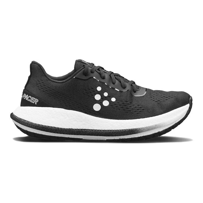 Craft Pacer Chaussure De Running Sans Stabilisateurs Hommes-Noir,Blanc