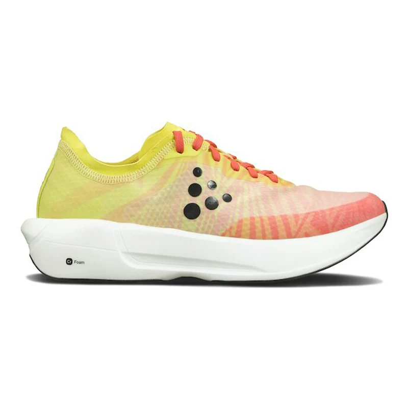 Nordlite Speed Chaussure De Running Sans Stabilisateurs Femmes-Jaune,Corail