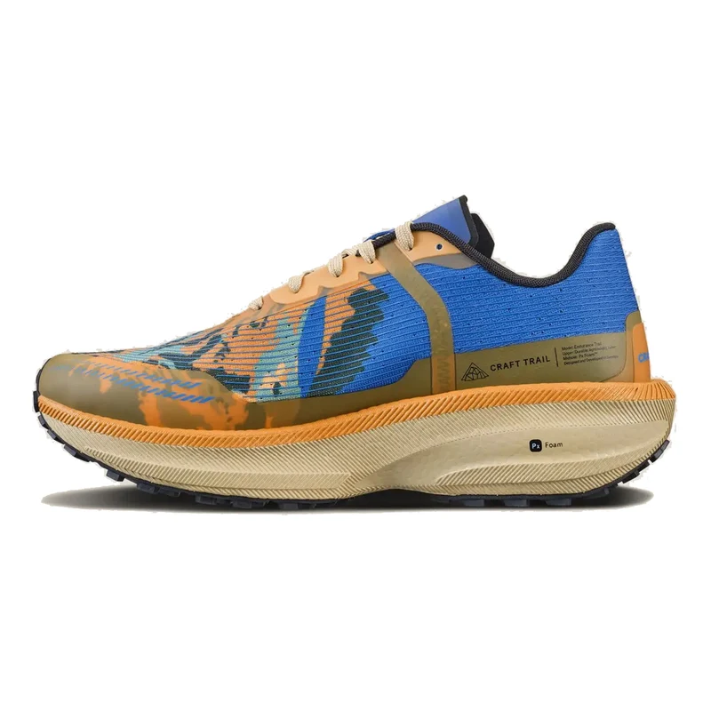 Endurance Trail Chaussure trail Hommes - orange, bleu