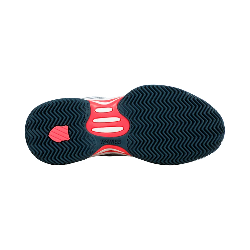 Hypercourt Express 2 Chaussure Terre Battue Enfants-Blanc
