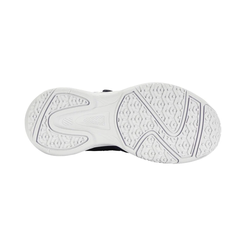 Court Express Strap Omni Chaussures Toutes Surfaces Enfants-Bleu Foncé,Blanc