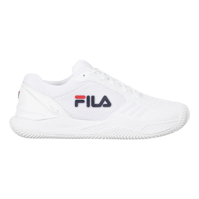 Axilus 3 Chaussure Terre Battue Femmes-Blanc,Bleu Foncé