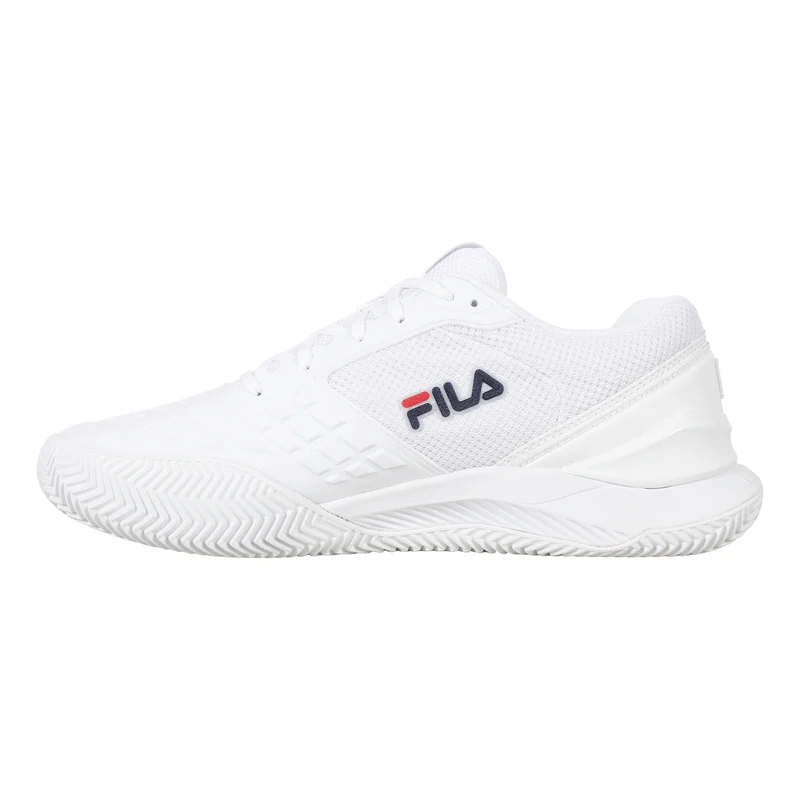 Axilus 3 Chaussure Terre Battue Femmes-Blanc,Bleu Foncé