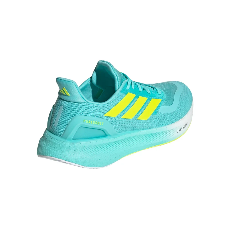 Pureboost 5 Chaussure de running sans stabilisateurs Hommes - menthe, jaunes fluo