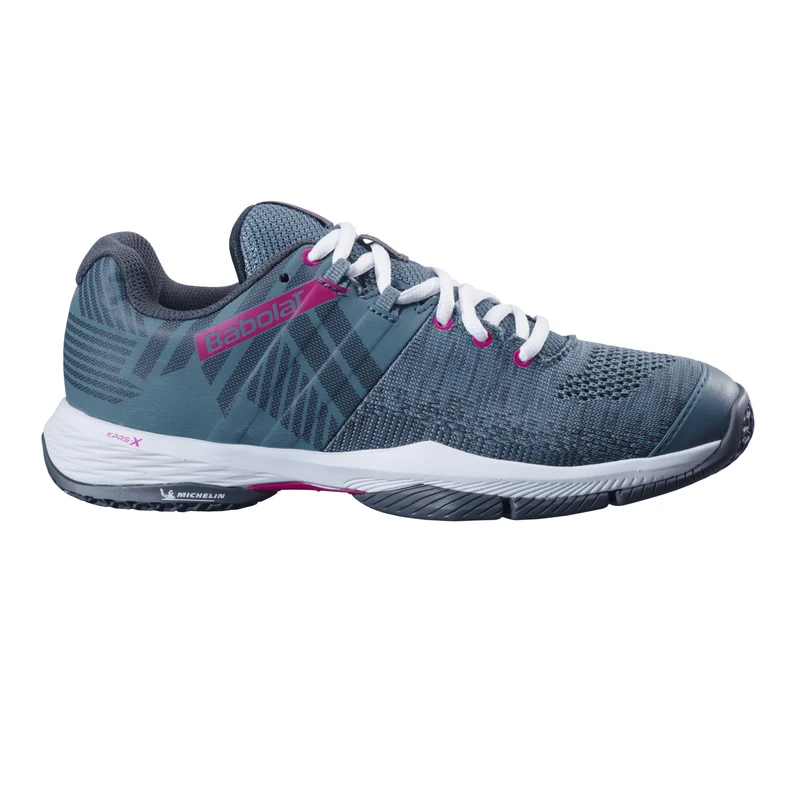 Sensa Chaussures Padel Femmes-Bleu Foncé,Blanc