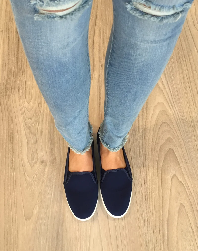 Slipper marine légères et confortables
