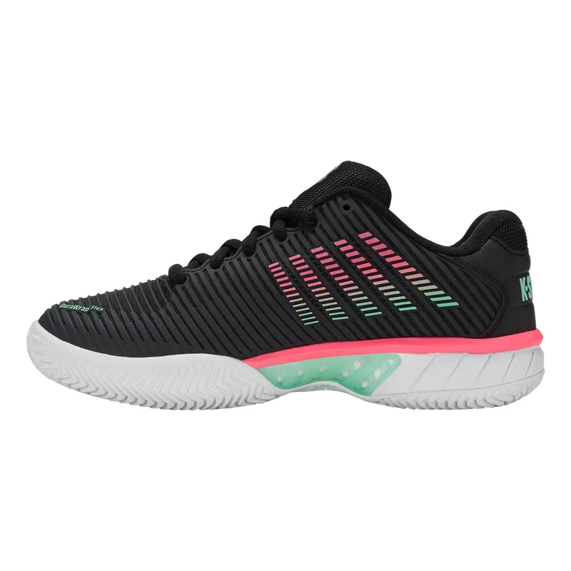 Hypercourt Express 2 Chaussure Terre Battue Femmes-Noir,Multicouleur