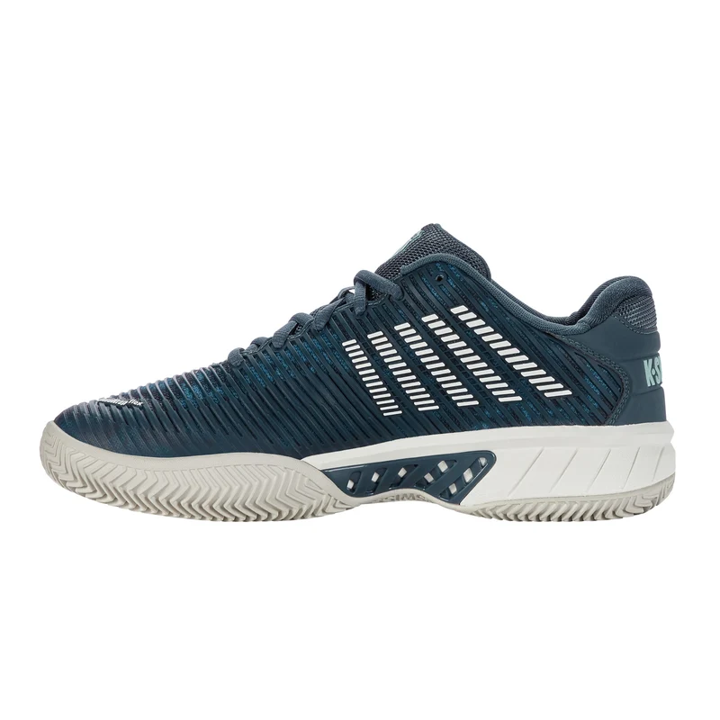 Hypercourt Express 2 Chaussure Terre Battue Hommes-Bleu Petrol, Gris Clair