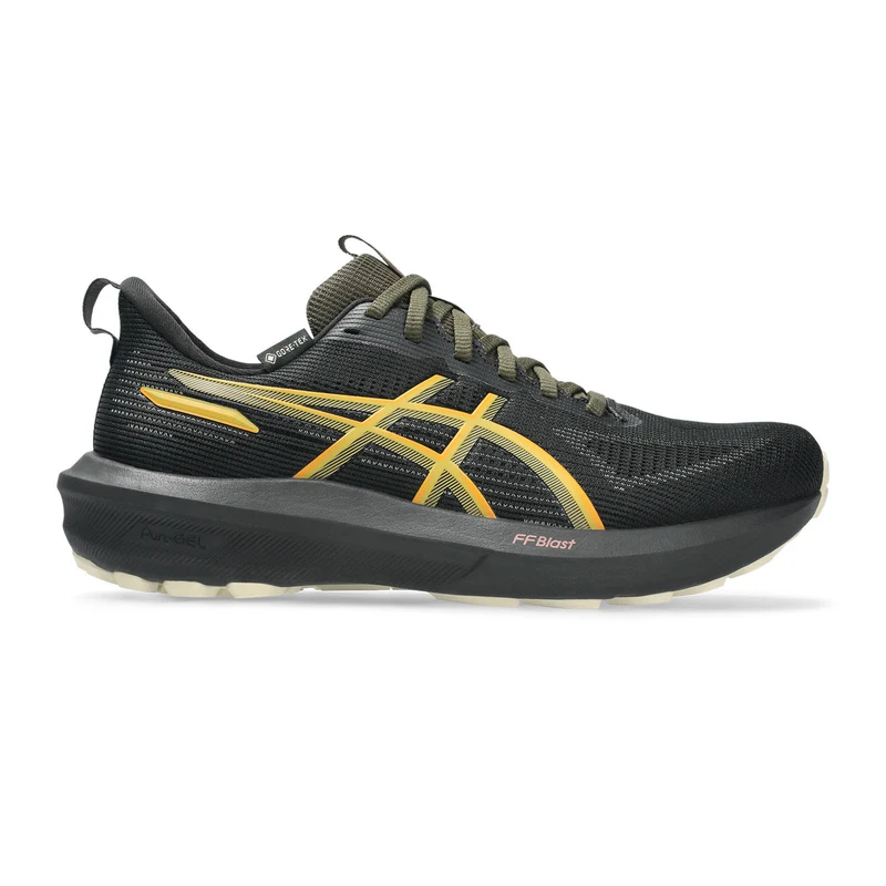 GT-1000 14 GTX Chaussure De Running Avec Stabilisateurs Femmes-Noir,Le Caramel