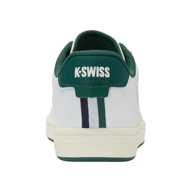 Court Base II Baskets Hommes-blanc, vert clair