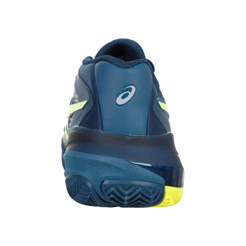 Gel-Resolution X Chaussure terre battue Hommes - bleu foncé, jaunes fluo