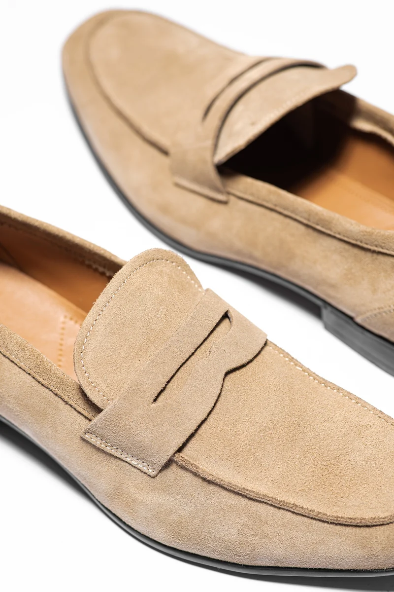 MICHAELA BEIGE SUEDE