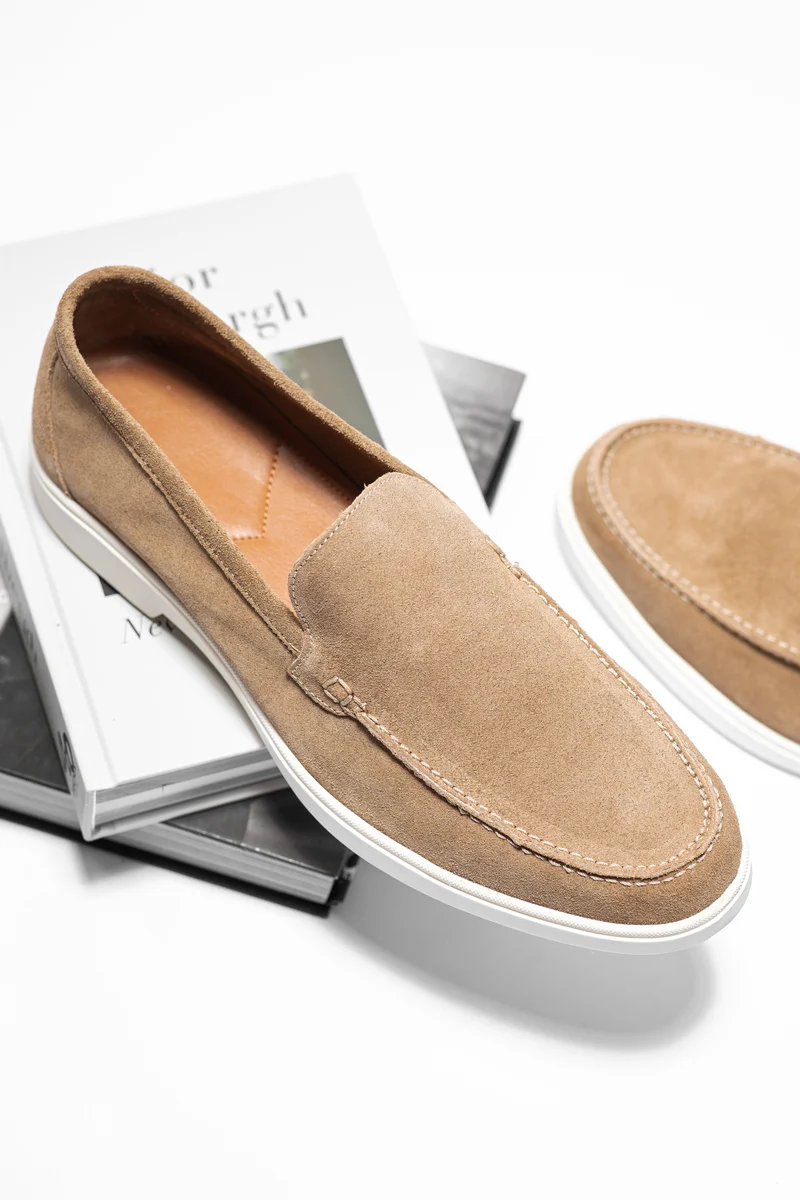 JOHN BEIGE SUEDE
