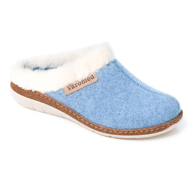 Chausson Femme Leni Bleu
