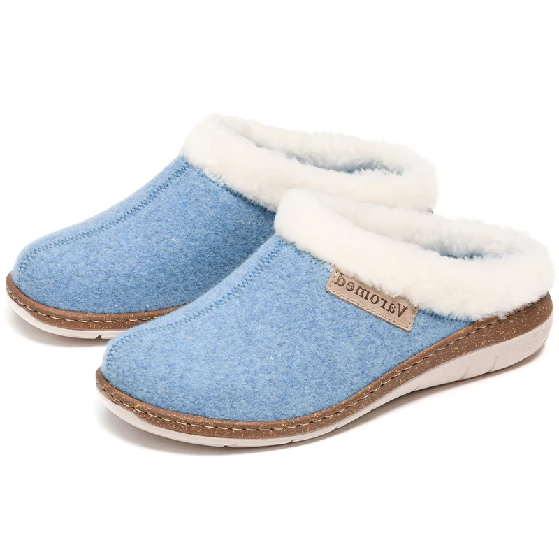 Chausson Femme Leni Bleu
