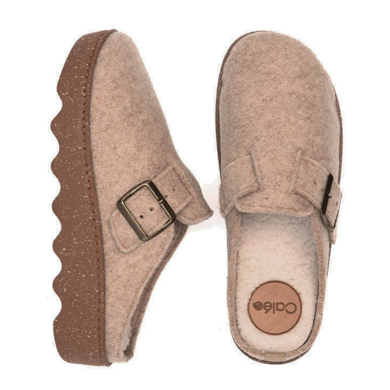 Chausson Femme Jaëlle Beige