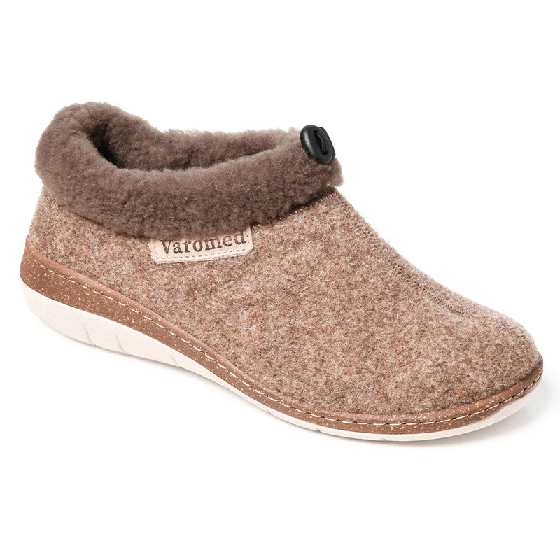 Chausson Femme Cleo Brun
