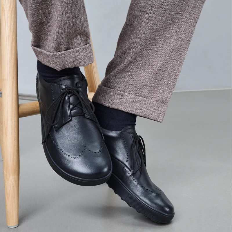 Chaussure à lacets Homme Henrik Noir