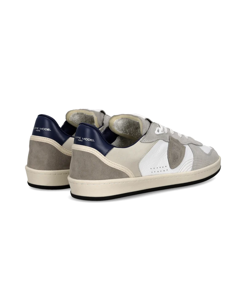 Sneakers Pgal Men, White Grey Blue