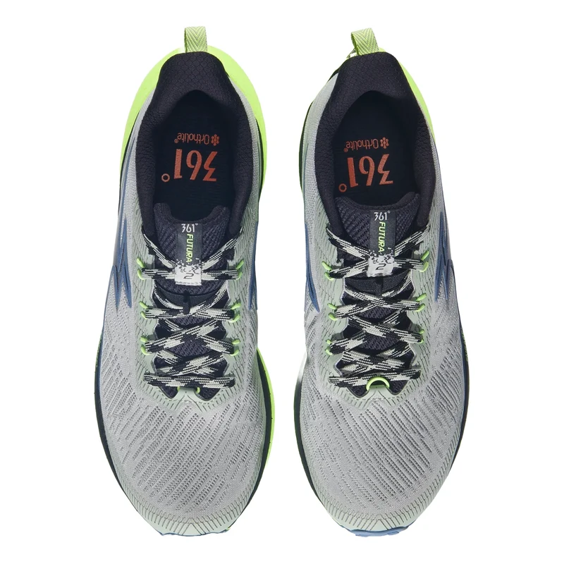 Futura 2 Chaussure Trail Hommes-Gris,Jaune