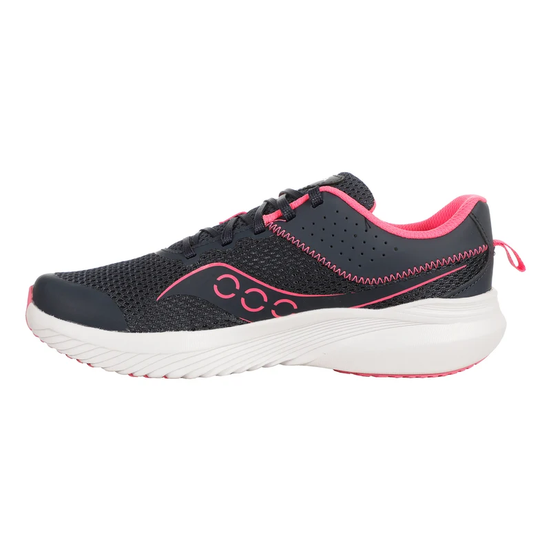Kinvara 14 LTT Chaussure De Running Sans Stabilisateurs Enfants-Pink,Bleu Foncé
