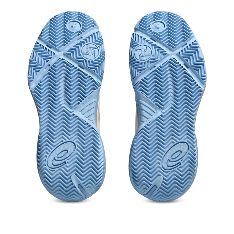 Gel-Challenger 15 Chaussures padel Femmes - crème, bleu gris