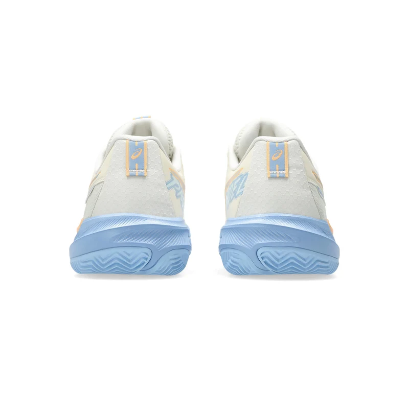 Gel-Challenger 15 Chaussures padel Femmes - crème, bleu gris