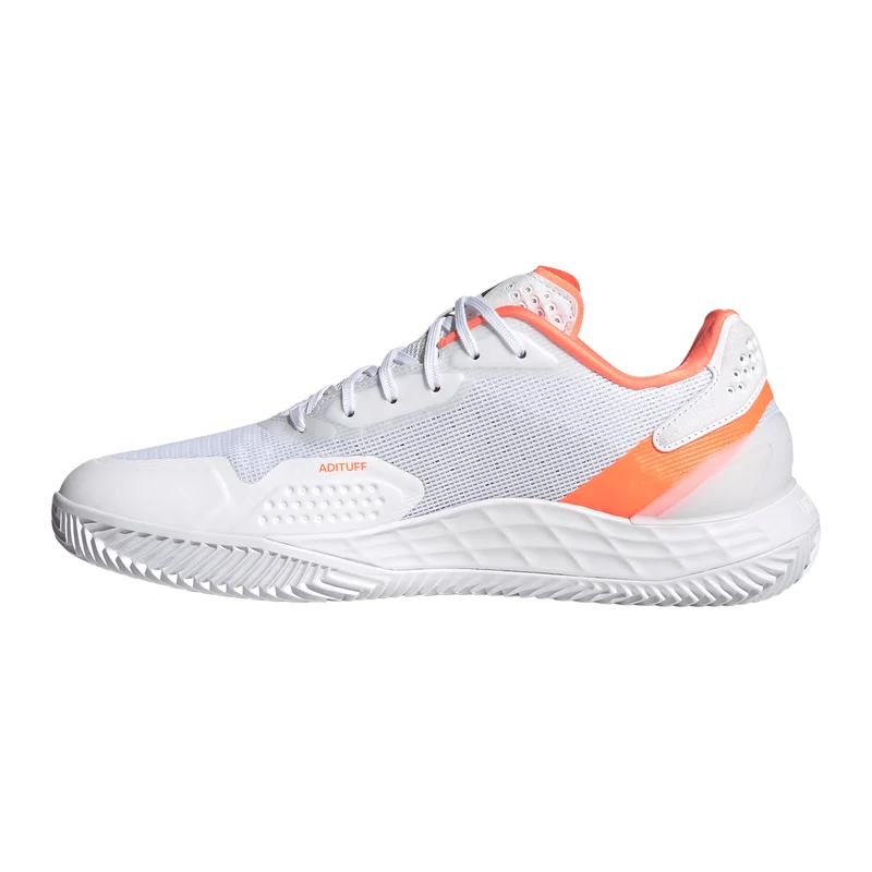 Defiant Speed 2 Chaussure terre battue Hommes - blanc, orange